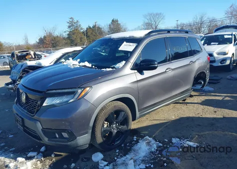 2020 Honda Passport Awd Elite из США, поврежденный, VIN 5FNYF8H08LB011421